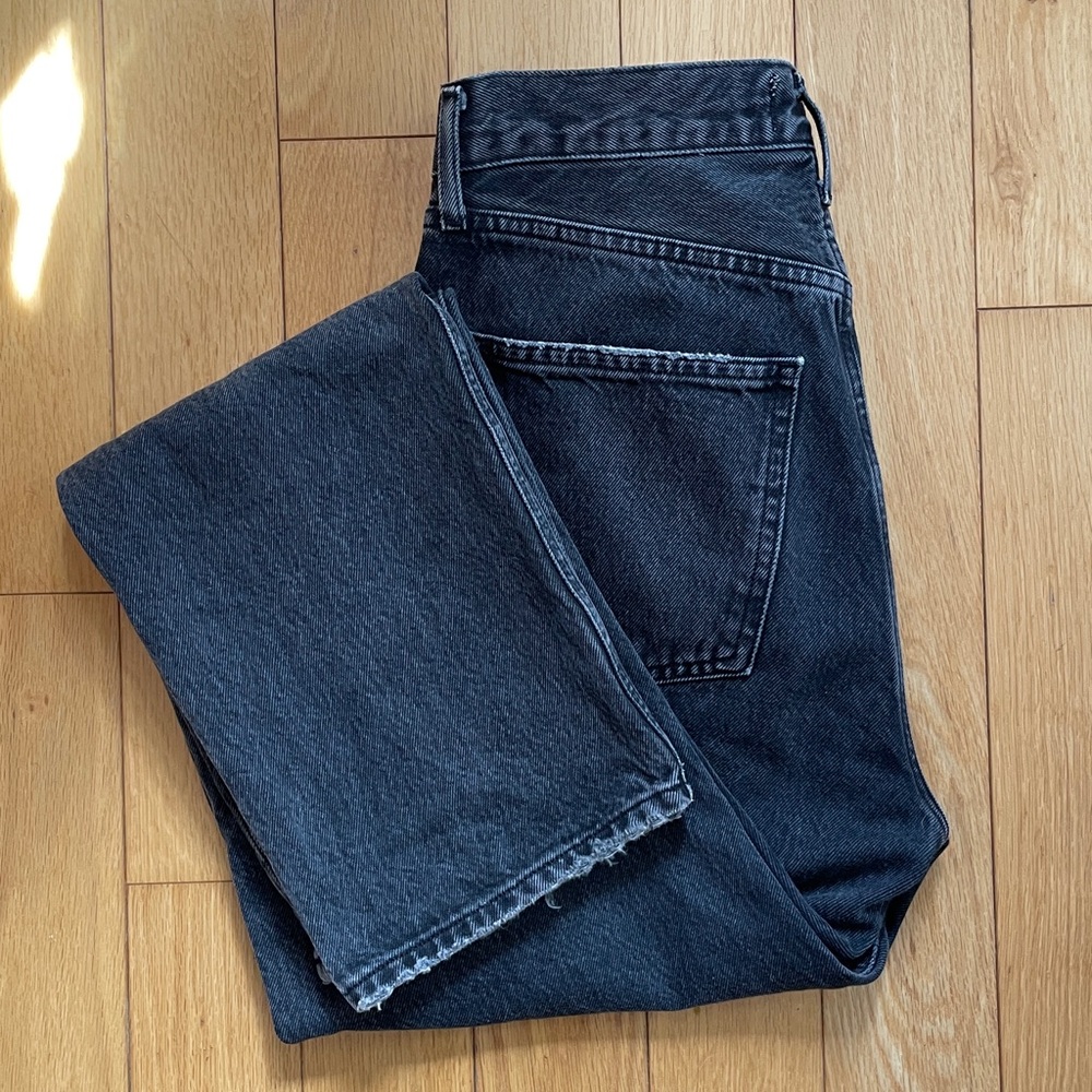 Agolde 90’s Pinch Waist Jeans Black Tea